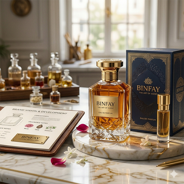 Luxury perfume bottle packaging